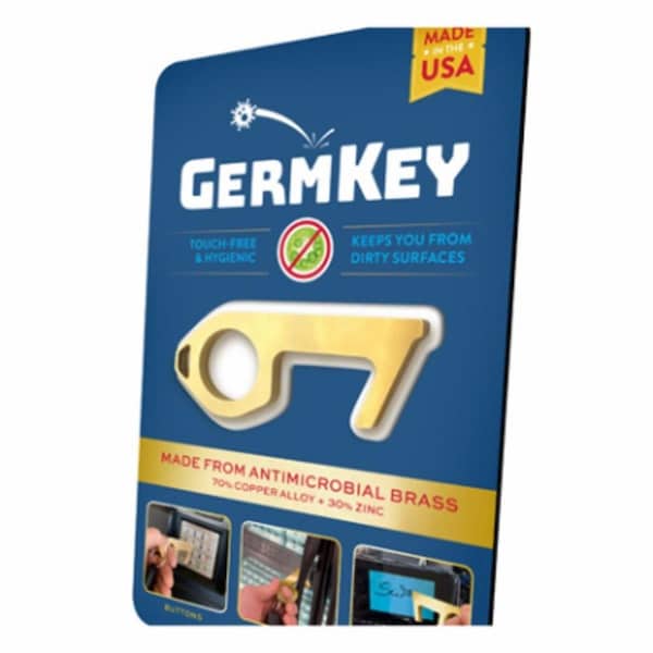 Sportula & Wildman Business Group GermKey No Touch ToolBrass 269562 - main
